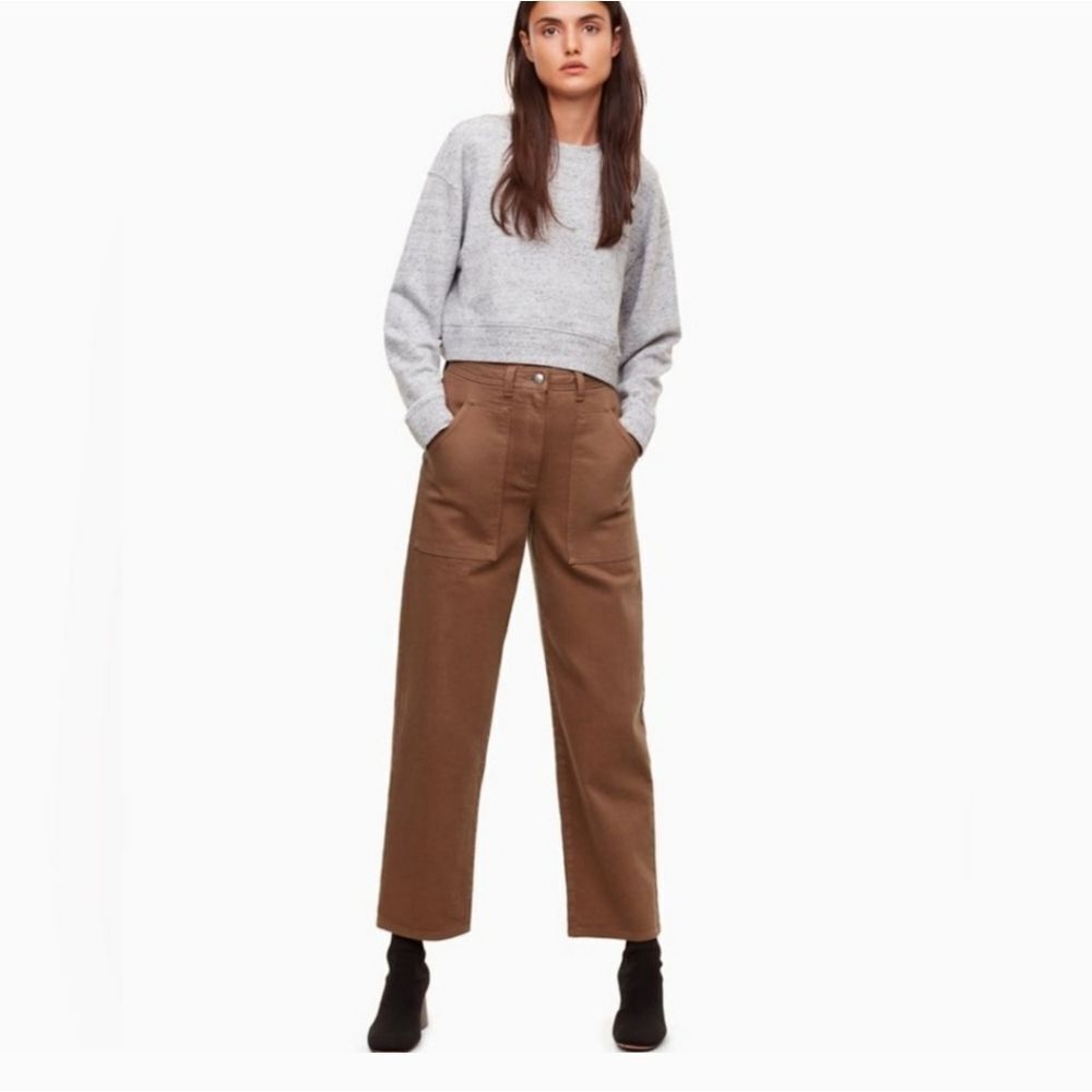 Wilfred Free Ryley Modern Utility Pant Golden Brown US 2